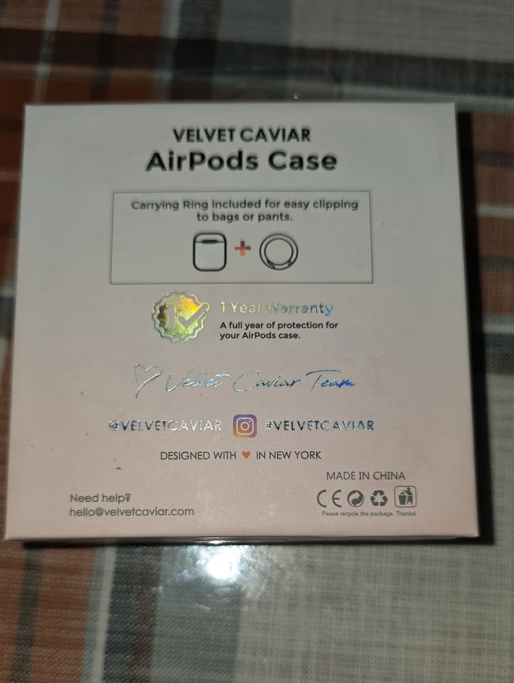 Velvet Caviar AirPod Case